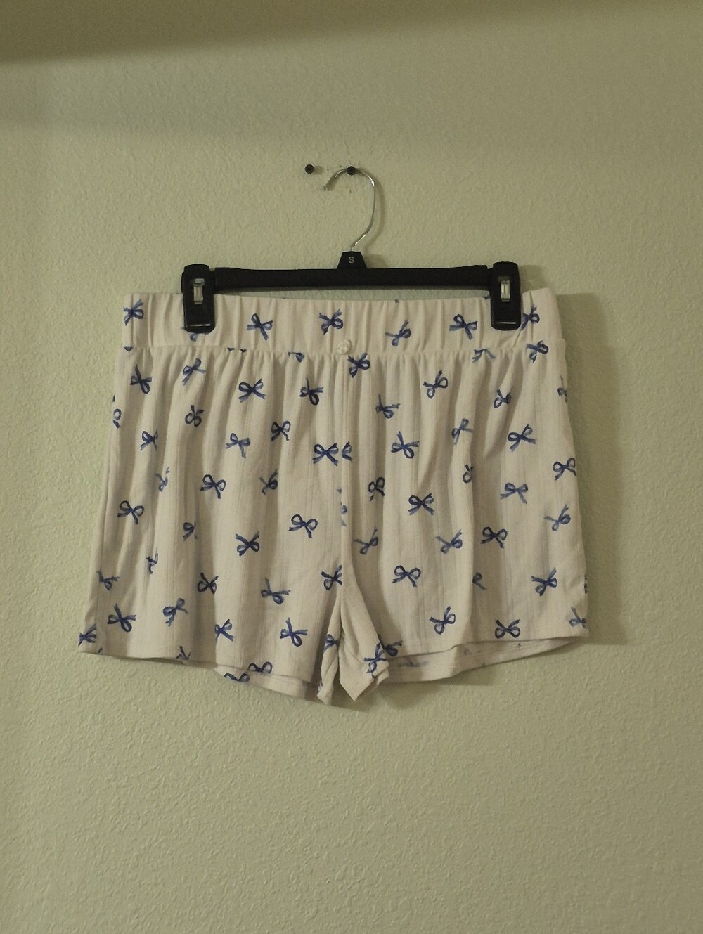Women's Bow-Print Sleep Shorts